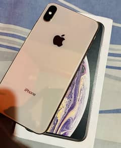 i phone Xs max Rose gold 64 gb Pta