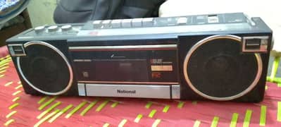 "Vintage National Stereo Cassette Player - 50% Off Retro Audio Deal!"