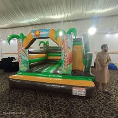 jumping castle slide