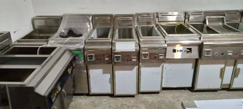 deep fryer 2 tube, 3 tube, table top fryer// conveyor oven// pizza pan 0