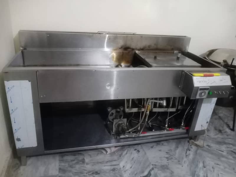 Gas Gol Gappy Fryer Machine for sale 2