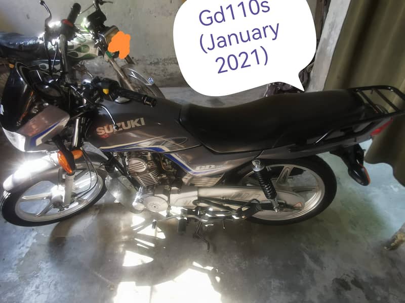 Suzuki GD 110s 2021 Luch Condition 10/10 Full Geniune Suzuki Bike 14