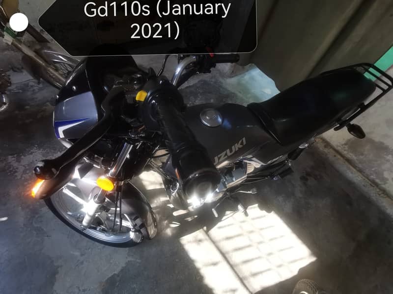 Suzuki GD 110s 2021 Luch Condition 10/10 Full Geniune Suzuki Bike 16