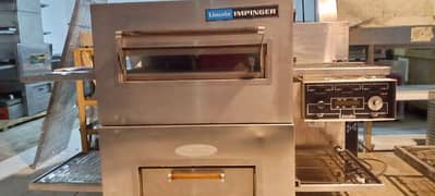 pizza conveyor oven 18" original// south star// broast machine