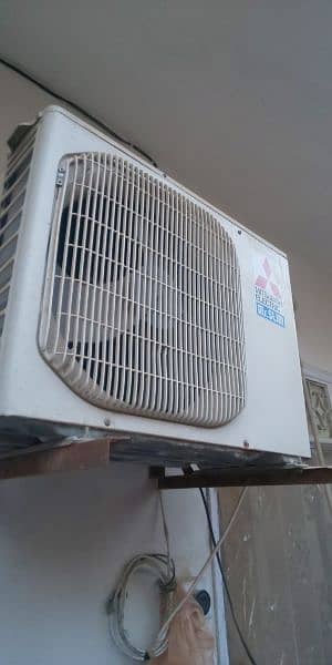 Mitsubishi mr slim 1 ton split ac genuine 1