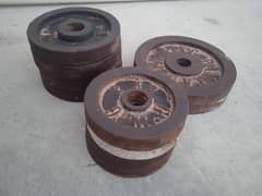 iron weight plates rods