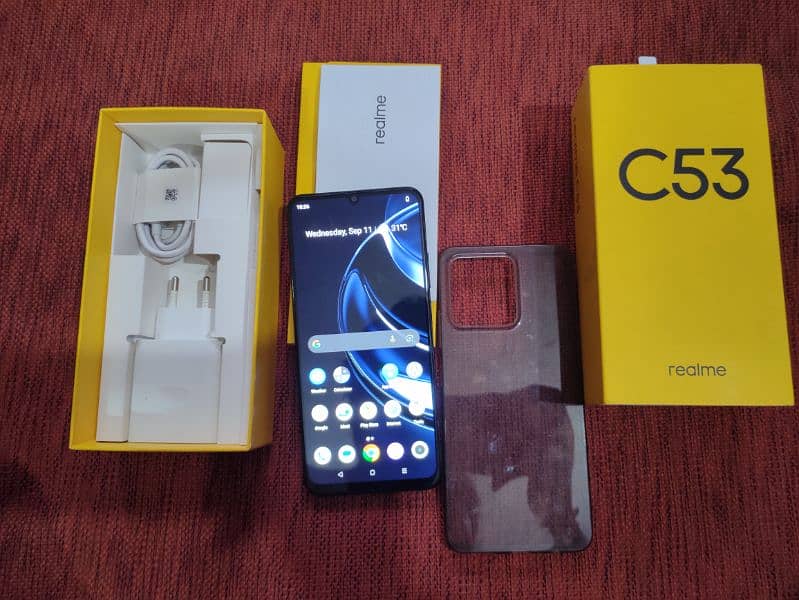 Realme c53 Complete Saman with warranty 1