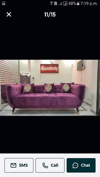 3 11 sofa sat moltyfom 10 year warnty 10