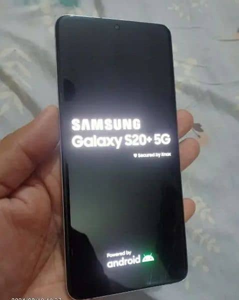 Samsung s20plus5g. 12gb. 128. gb. ofical pta. aprove. with. fast. chrgr. 30xzom 6