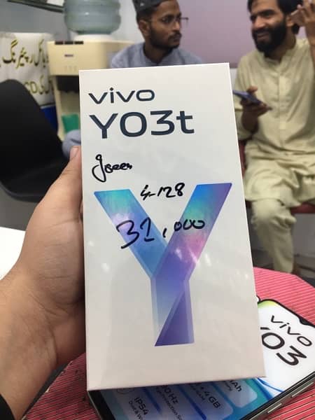 vivo y03 4/64gb available box pack non active stock all stock availab 3