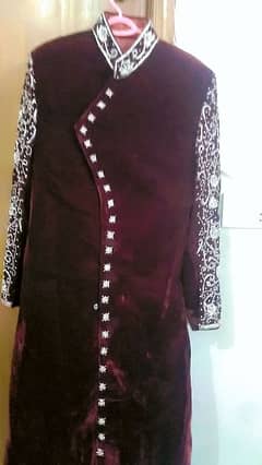 tila work sherwani