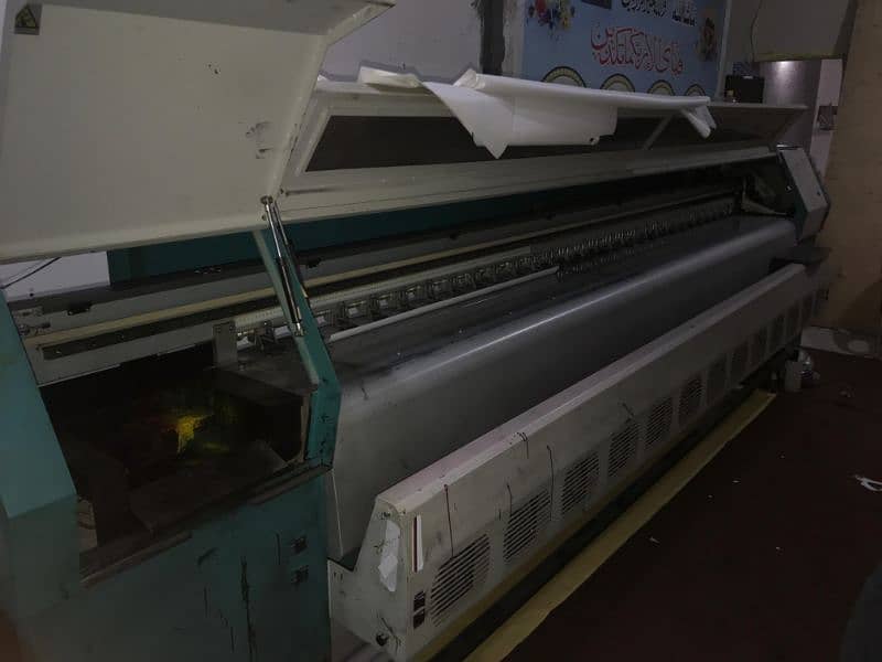 Pana flex printing machine very good condition 100% oky 6