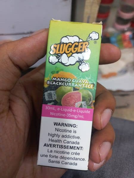 slugger flavour 35mg Mango guava blackcurrant ice 2