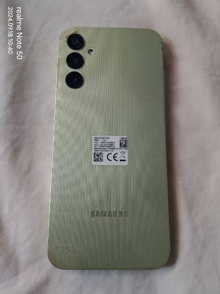 Samsung A14 6/128 green fresh color triple cameras 9