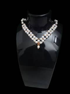 Beautiful pearl necklace