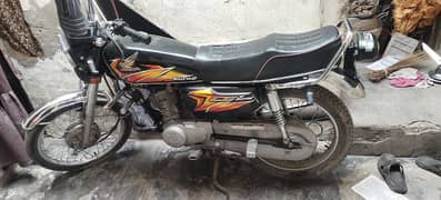 Honda cg 125 urgent for sale