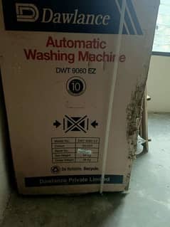 box pack dowlance washing machine fully auto