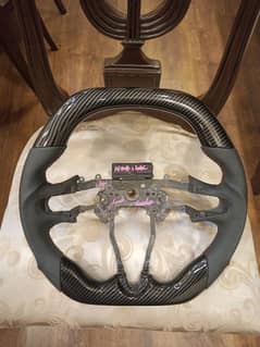 Honda city/civic reborn carbon fiber steering wheel