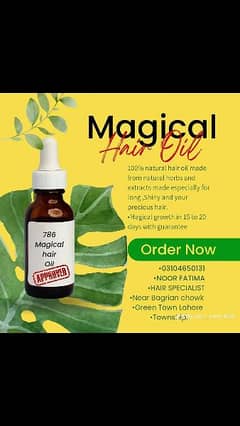 786 Magical hair oil