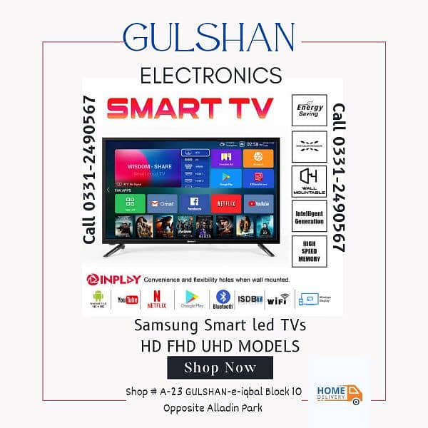 HURRY UP BUY 48 INCHES SMART SLIM LED TV WITH FREE WALL KITS 0