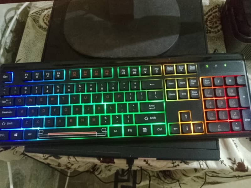 new rgb gaming keyboard and mouse combo 0