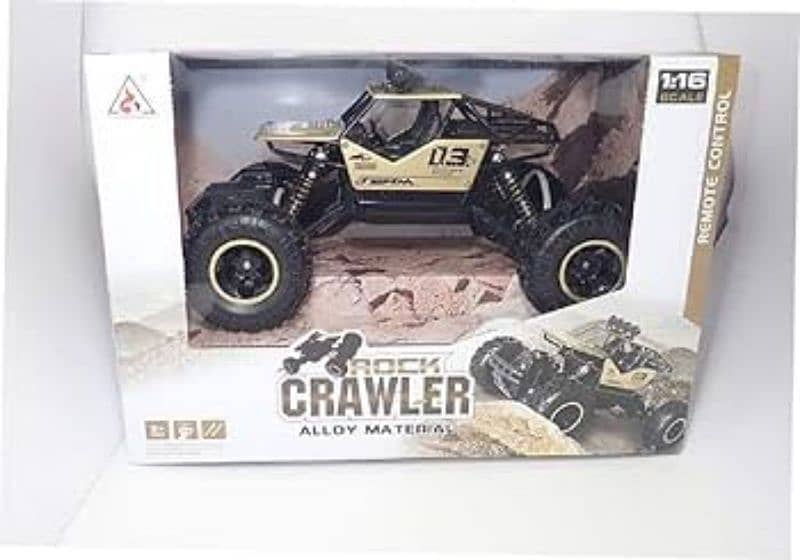 Remote-Controll Rock Crawler Alloy Material Off-Road Rock Crawler 4