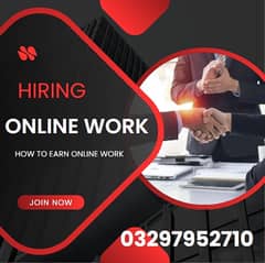 Home Based Online job Available Male & Females Students