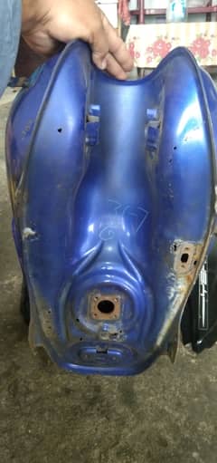 YBR Fuel Tank Blue color