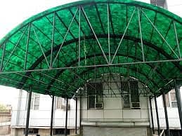 fiber shades / fiberglass shades / fiber glass shade / parking shade 3