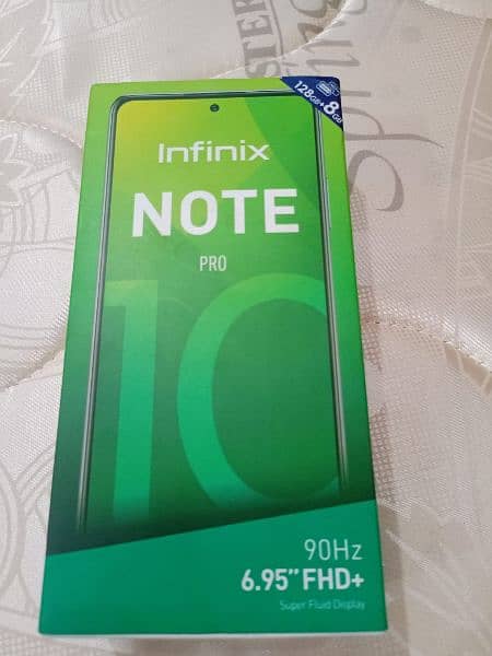 Infinix Note 10 Pro With Box 2