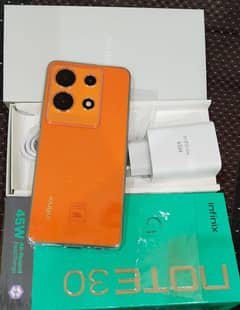 Infinix Note 30 8+8(16)/256 GB Just Open Box My WhatsApp 03231989836 0