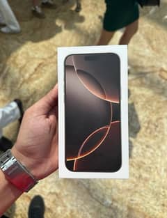 Iphone 16 Pro 256 GB Desert Titanium - ZPA (Physical + E-Sim)