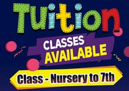 Tuition center available