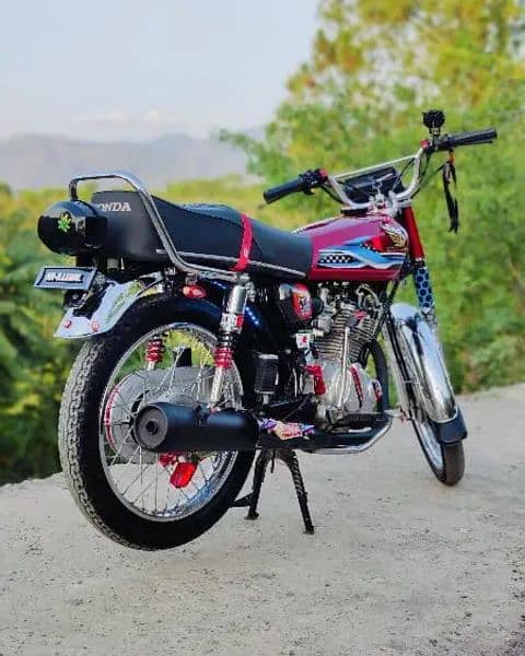 Honda CG 125 Fully Modified 1