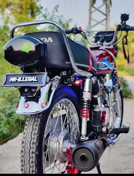 Honda CG 125 Fully Modified 2