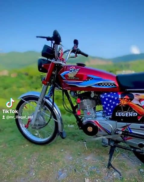 Honda CG 125 Fully Modified 3