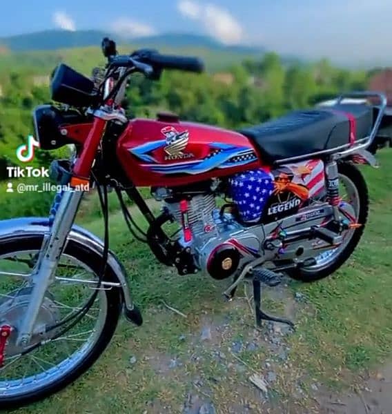 Honda CG 125 Fully Modified 4