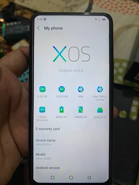 infinix s5 pro 6/128 0