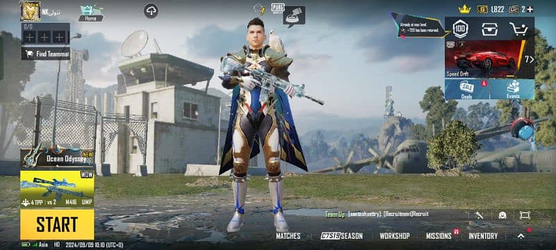 pubg glacier wali ID argent sel 2