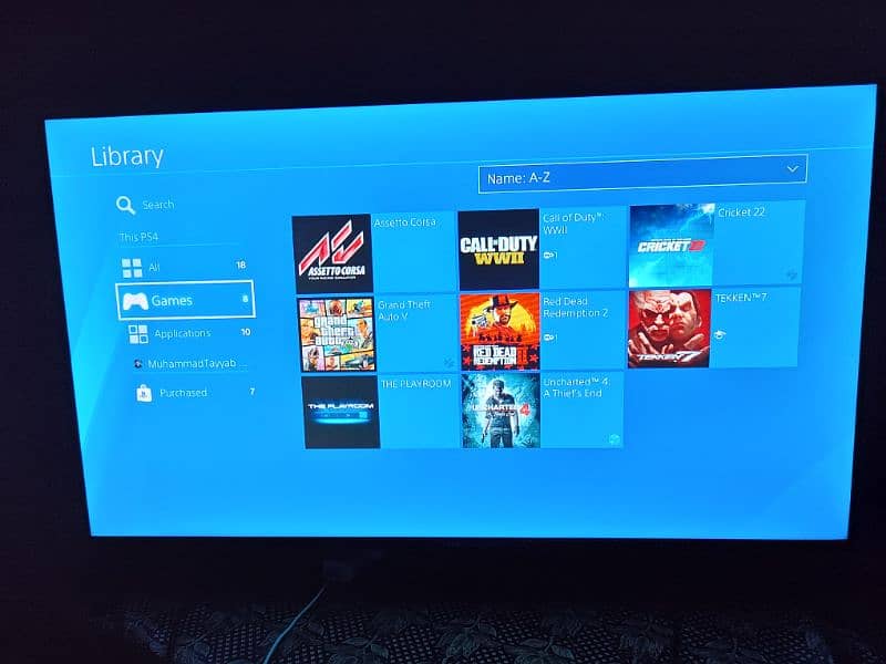 ps4 fat 1 tb with 2 controllers and games 5