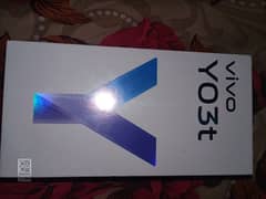 new box pack vivo Y03t 4 gb ram  128 gb memory