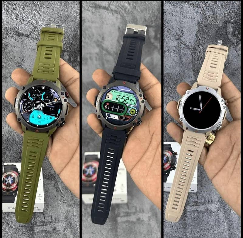 Digital Display  Smart Watch  Round Shape 1