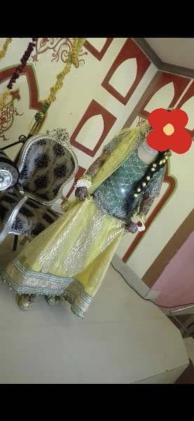 Mehndi Beautiful Lehnga ready to wear 2