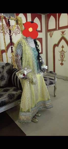 Mehndi Beautiful Lehnga ready to wear 6