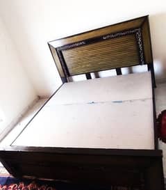 King Size Double Bed for Sale No Mattress only bed