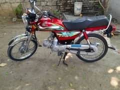 Honda CD 70 model 2023 Open Invoice Good Condition