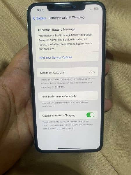 I phone xs max pta approved urgent sell 6