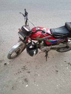 HONDA CD70 FOR SALE RED COLOUR registration in 2013 0