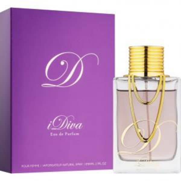 IDivia perfume for Woman's 84ml juice and 100ml bottle 5