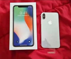 iPhone X Stroge/256 GB PTA approved for sale 03269200=962 0